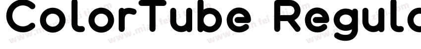 ColorTube Regular字体转换
